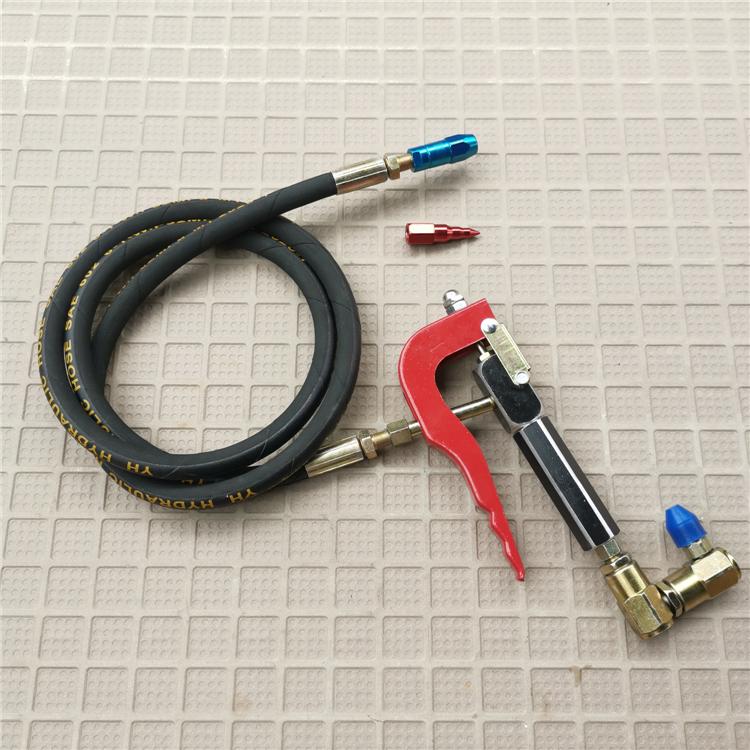 Explosion-Proof Flexible Steel Hose Grease Gun with High-Pressure Extended Nozzle