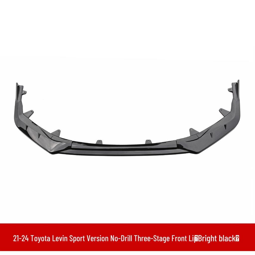 2021 Toyota Levin Front Splitter Set: XSE Corolla Front Lip, Rear Spoiler, Side Skirts