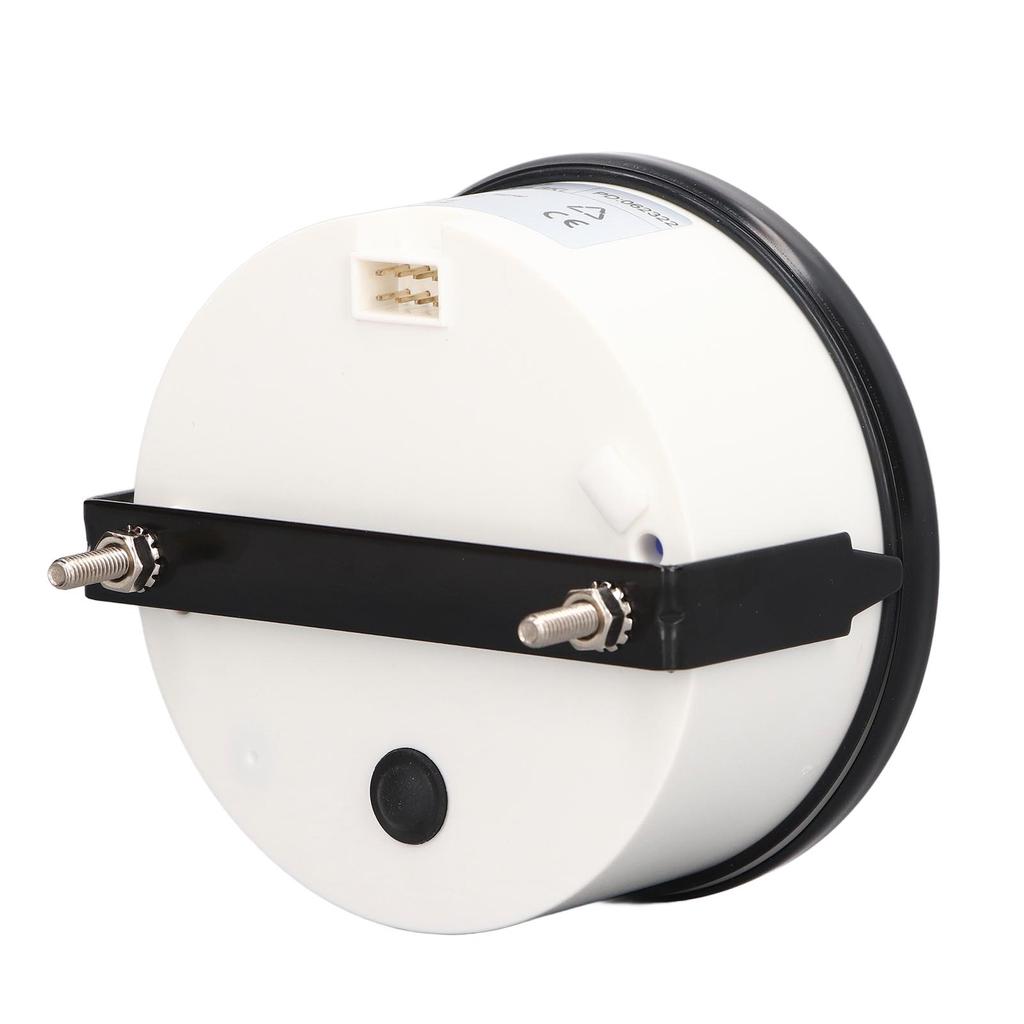 85mm 3.35in Multifunction Tachometer Gauge 8000RPM Water Temp Oil Pressure Gauge with Red Backlight for Yacht RV