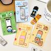 6Pcs Animal Magnetic Page Clips Cute PVC Bookmark for Students Readers Unique Magnetic Page Marker Journaling Office Supplies.