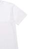 Baligeiteu B-Gate Small Logo Oversized Short Sleeve T-Shirt (Bs023) White/Blue