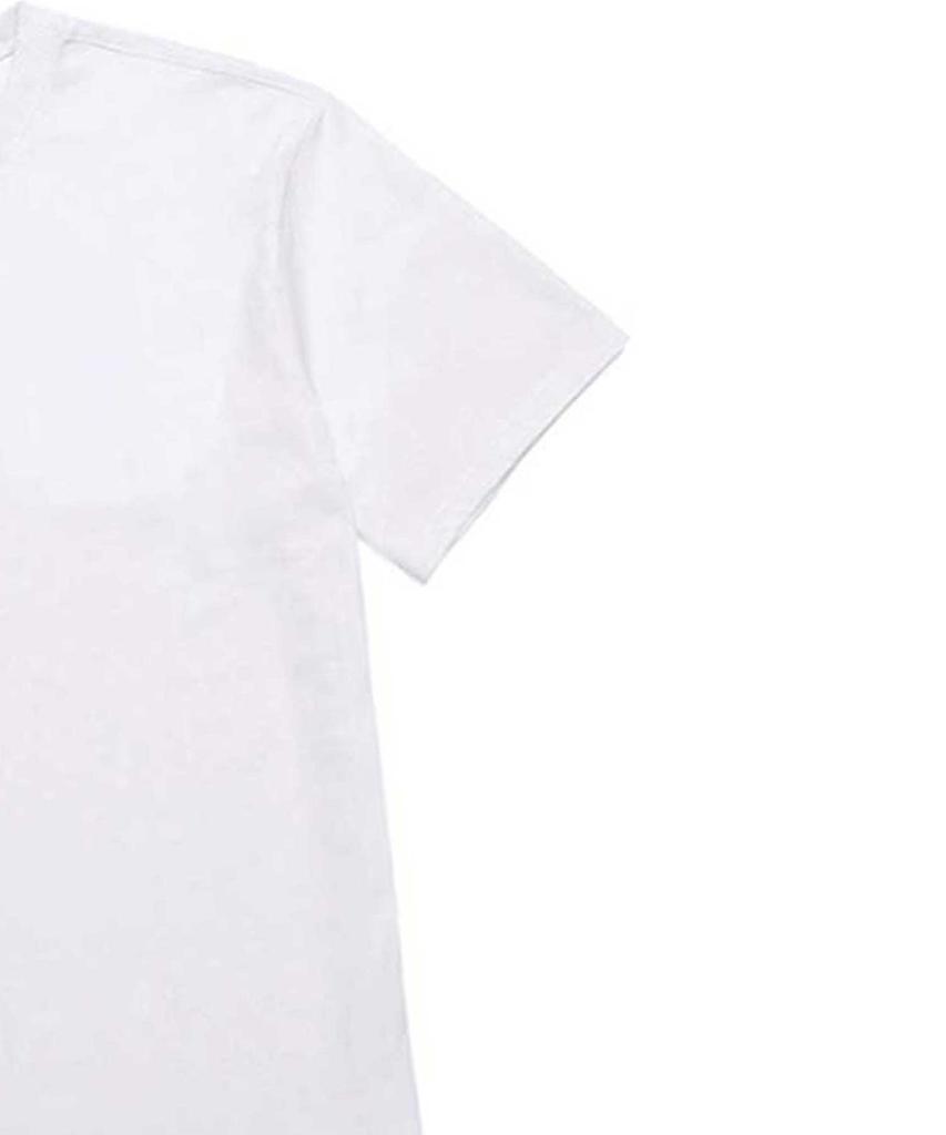 Baligeiteu B-Gate Small Logo Oversized Short Sleeve T-Shirt (Bs023) White/Blue