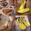 Suede Women Fashion Casual Flat Moccasin Comfy Loafer Shoes Big Size**