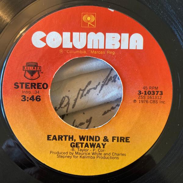 

7inch Record EARTH, WIND & FIRE - Getaway 310373 Columbia 1976 US Soul/Funk Used