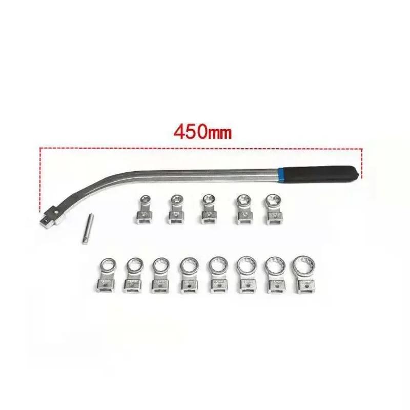 15-teiliges Hilfs-Zahnriemen-Spannrollen-Schlüssel-Set 12-19mm
