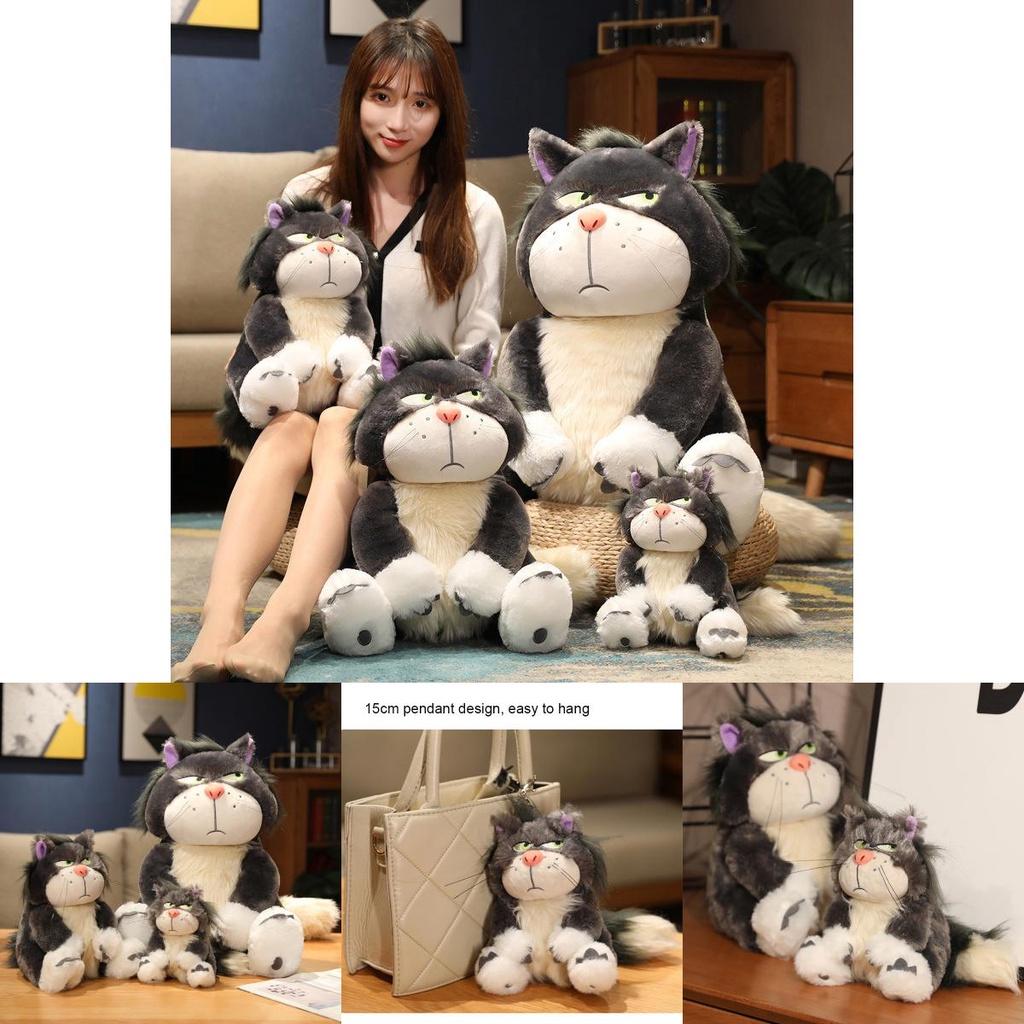 Peluche Disney Gatto Cattivo Bambola Morbida Ripiena Regalo Perfetto Per Bambini E Adulti
