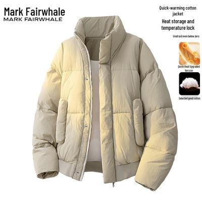 Mark Fairwhale Men's Winter Stand-Collar Puffer Jacket