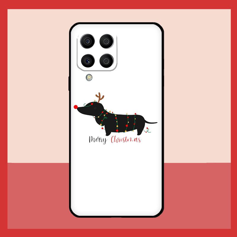 Dachshund Silhouette Dog Case For Samsung Galaxy M12 M52 M06 M16 M36 M56 M33 M15 M55 M31 M13 M14 M53 M32 M35 M34 M54
