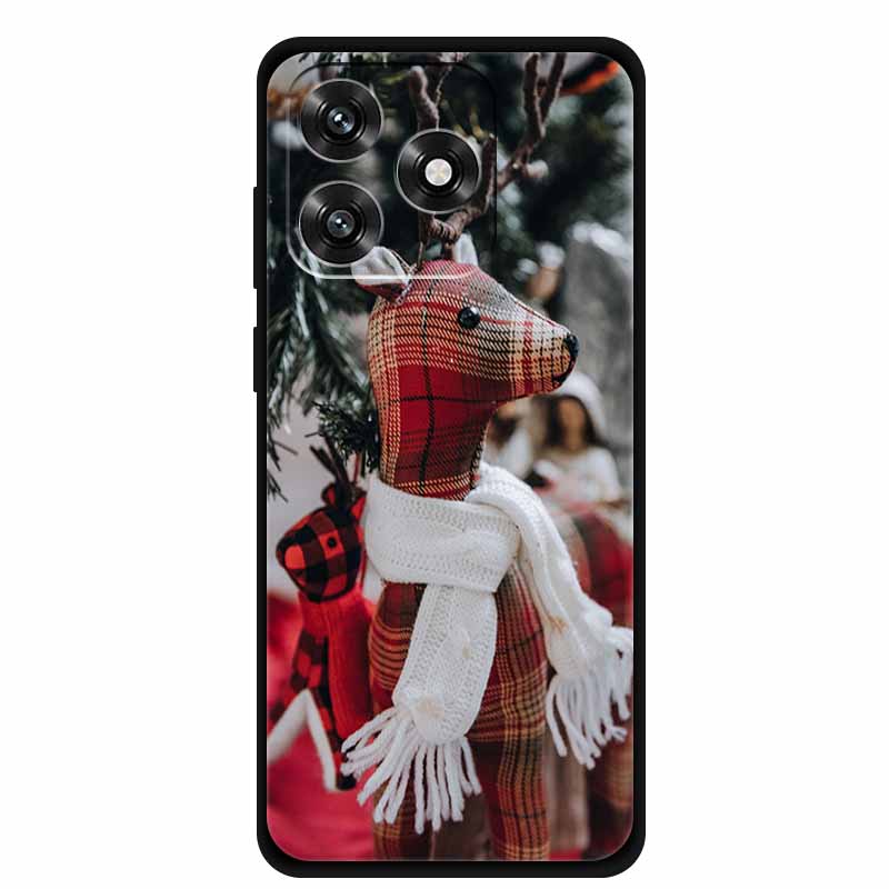 Christmas Phone Cases For Honor X5C Plus Soft Silicone Back Cover Christmas Tree for Honor Play10A 4G Protective Case Honor X5C
