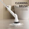 5W Portable Electric Cleaning Brush Cordless Electric Spin Cleaning Scrubber Shower Cleaning Brush Kitchen Bathroom Cleaning Gadgets