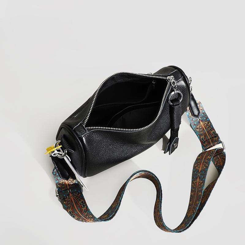 Women Genuine Leather Handbags Cowhide Bag 2026 Spring And Summer New Women's Bag Soft Leather Fashion Versatile Messenger Bag