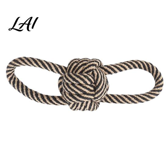 Rope Knot Dog Toy Cotton Toy Flying Disc Interactive Fetch Chew Tug-of-War for Large And Small Dogs Tug of War B