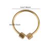 Durability Brasses Wristband Keychains Clasps Light weight Antique Bronze Key Rings for Key Tool Accessories Outdoor Gears