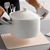 Kitchen Silicone Dish Pot Draining Mat Heat Resistant Tableware Thickened Cushion Pad Dinnerware Table Placemat Coaster