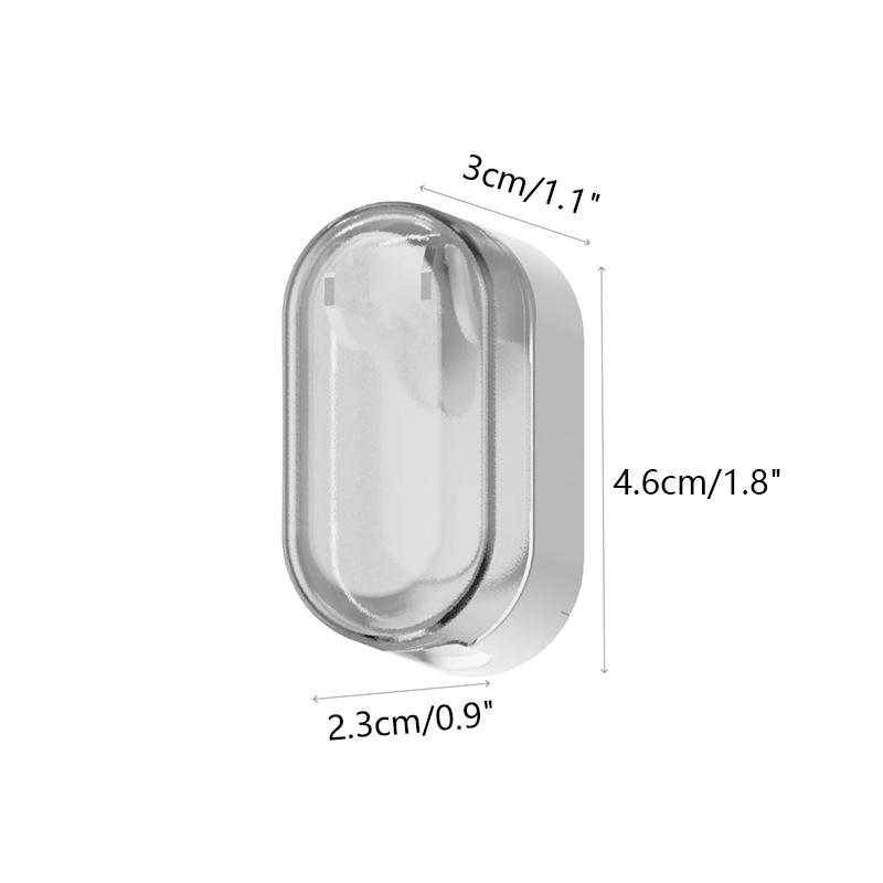 Punch-Free Zahnbürstenhalter Platzsparende Wand-montiert Staub-Freies Organizer Boxen Badezimmer Selbstklebende Zahnbürste Racks