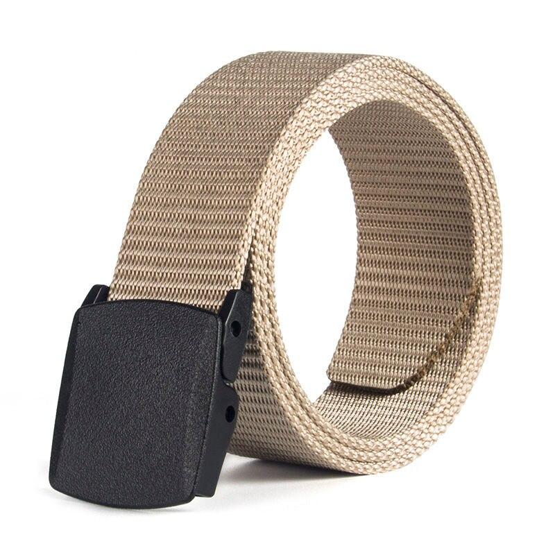 Mens Women Fabric Tactical Accessories Military Webbing Belts Nylon Casual Canvas Jeans Belt Army Waist Strap HB041
