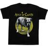 Men's Alice In Chains Dog T-shirt Medium Black