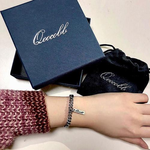Qoocobb Signature Basic Simple Chain Bracelet-05