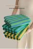 Soft Quick-Dry Oversized Striped Combed Cotton Bath Towel