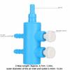 2 STÜCK Set Kunststoff Aquarium Sauerstoffpumpe Adapter Luftstromregler Aquarium Luftverteiler Fischtank