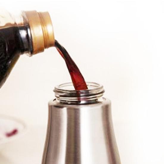 Nádoba na nerezové láhve Skleněný olej Ocet Nástroj na vaření omáčky