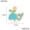 CARLIDANA Fashion Gold Plated Stainless Steel Sea Shell Cross Charms For Jewelry Making Necklace Pendant DIY Accessories