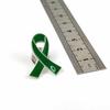 [F NODE] Simple Ribbon Pin Badge for Breast Cancer Awareness, Charity Awareness Ribbon, Environmental Protection, Transplant Medicine, Domestic