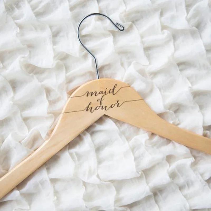 

Bride to be groom Maid of Honor Bridesmaid Hangers Wedding engagement bachelorette hen party bridal shower Dress decoration gift
