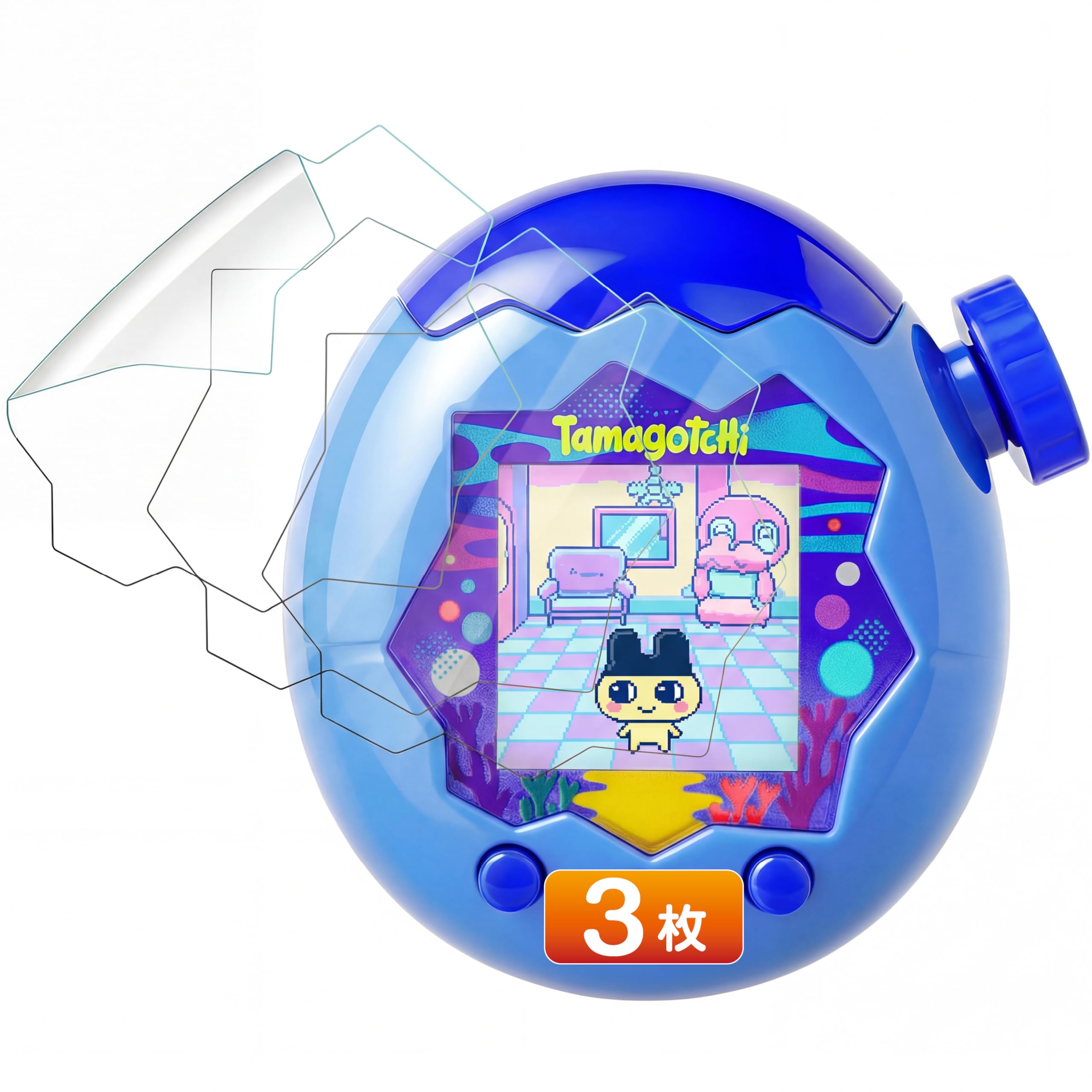 

Захисна плівка Tamagotchi Paradise, протестована на справжньому пристрої, стійка до подряпин, без бульбашок, прозора, підходить як для дівчаток, так і для хлопчиків, різдвяний подарунок 3
