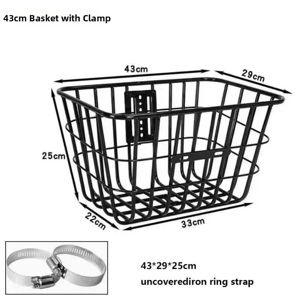 Easy To Install Large Capacity Rear Storage Baskets Bicycle Basket Electric Bicycles Accessories