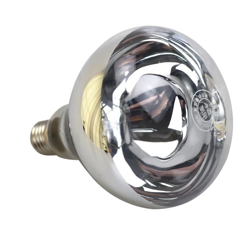 

220V Heating Lamp Bulb Animal Thermal Preservation Heat Infrared Ray for Reptile Amphibian Pet Livestock 100/150/200/275W 150W