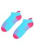 Colorful Women's Sports Ankle Socks Art. 050 ART.050 ST. WOMEN'S SPORT sD014 Turquoise/pink 35-37 DF087050D