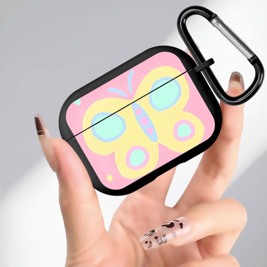 

Butterfly Yellow Soft Earphone Cases Cover Case For Airpods Pro 2 1 Pro2 3 4 Pro3 Airpods 1