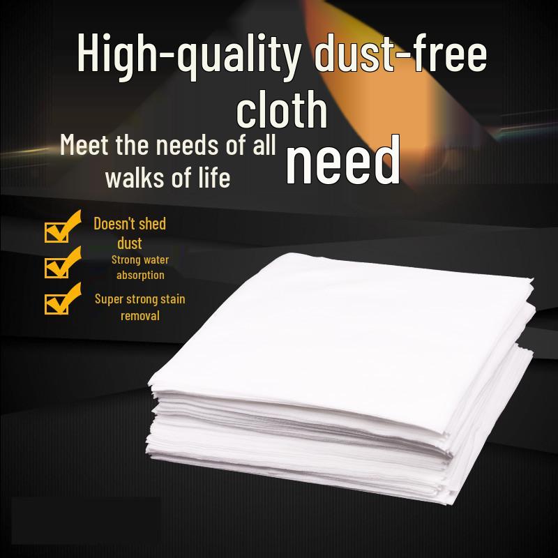 Ultra-Fine Industrial Screen and Instrument Cleaning Cloth, 9"x9" and 6"x6", Dust-Removal Wipes.