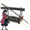 17cm Mini Demon Slayer Katana Anime Kimetsu No Yaiba Tanjirou Shinobu Sword Real Japanese Katana Metal Samurai Sabre Toy Gift