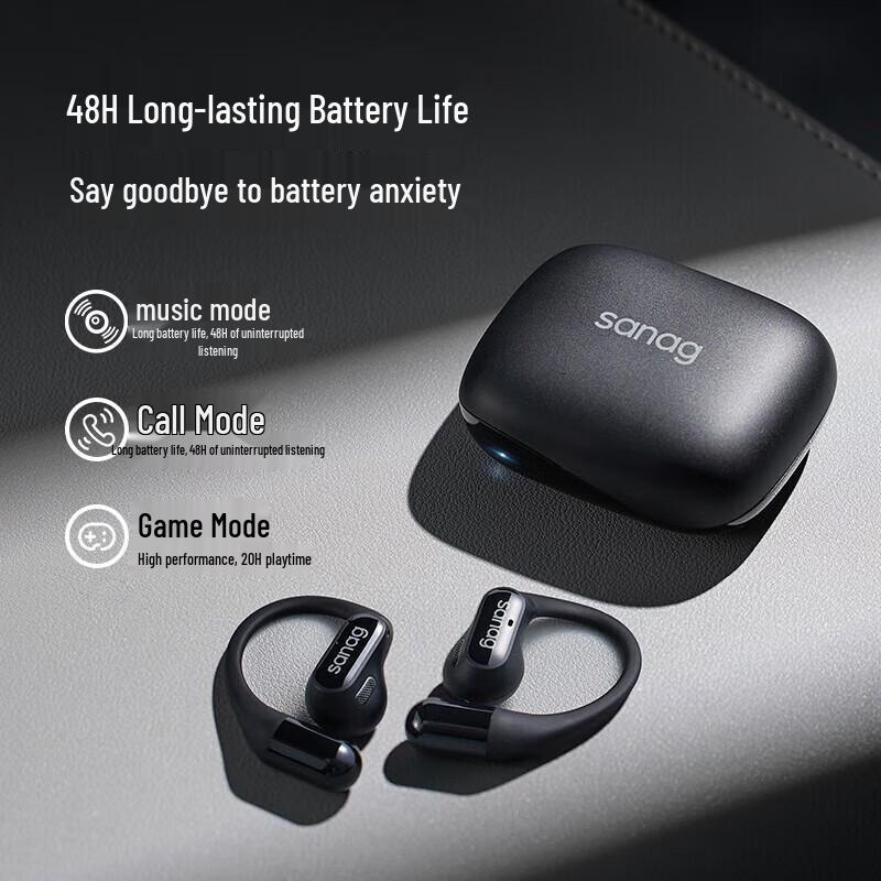 SANAG G6S Open-Ear Clip Bluetooth Sport Headphones