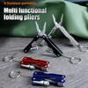Camping Gear Outdoor Survival Stainless Steel 9 In 1 Portable Multi Tool Plier Camping Accessories Portable