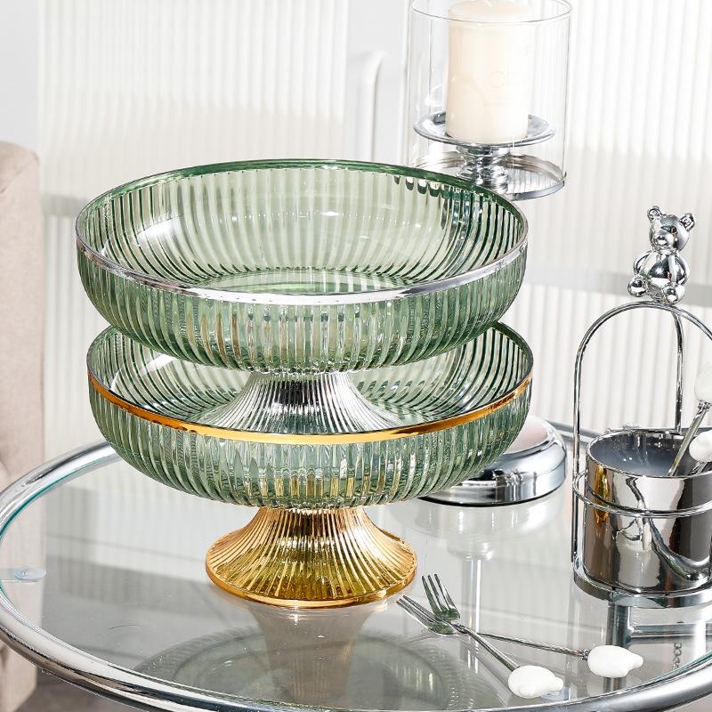 Fruit Plate Fruit Plate Household Living Room Tea Table Snack Tray Candy Simple Ins Light Luxury Style Plate