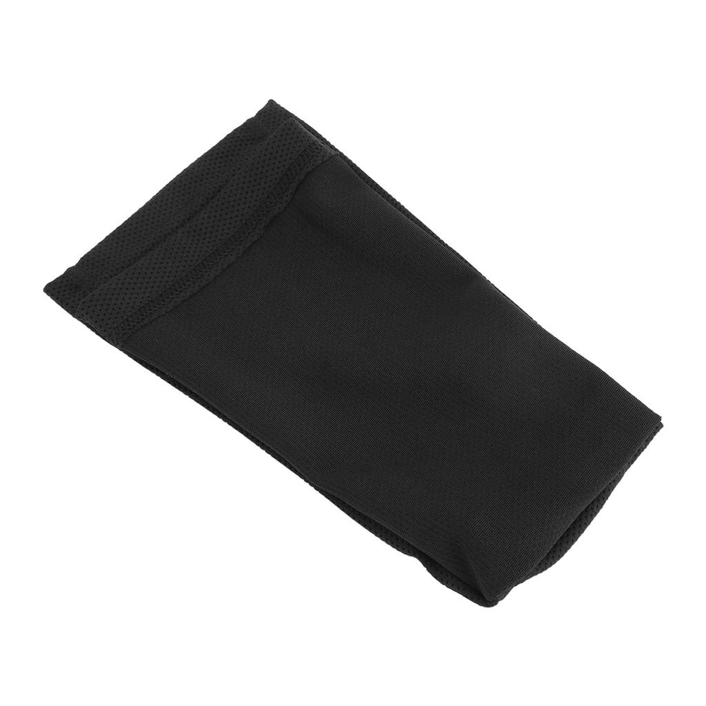 1 Paar Voetbal Scheenbeschermers Mouwen Voorkomt Glijden Dubbele Lagen Voetbal Compressie Kuitmouwen M (Bovenkant: 23cm / 9.1in, Bodem: 16cm / 6.3in)