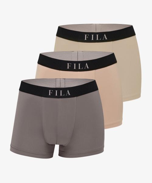 [FILA] Essential Classic Men s Trunks Beige 3-Pack FI253DR01M009260 [Shipped from Korea] 100% Authentic Beige - 95