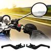Brake And Clutch Levers 2 PCS Adjustable Motorcycle Clutch Brake Levers Motorcycle Scooter Brake Lever Moto Handle