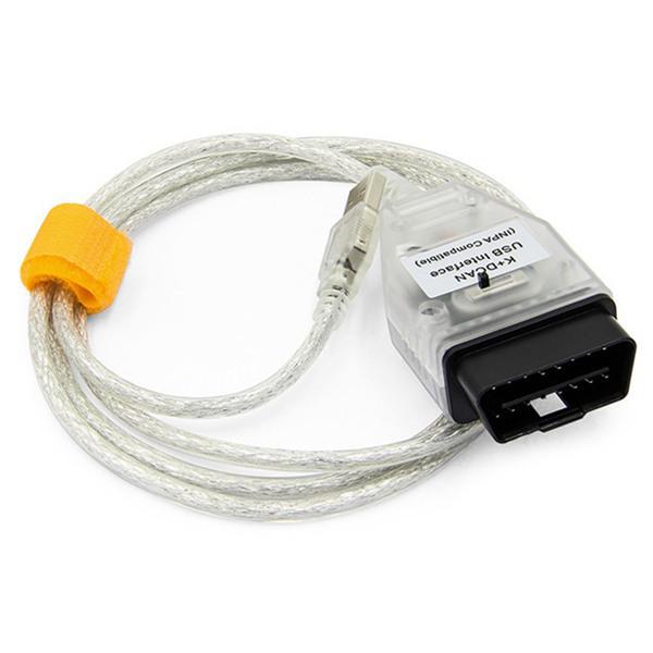 White Chip Diagnostic Cable Set with Switch for BMW Vehicles