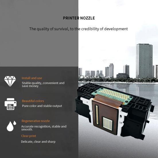 Printer Printhead Stable Installed Easily Plastic High Precision Efficient Print Head