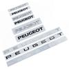 14/16/19/49CM ABS 3D Emblemat Litery na Tylną Klapę Samochodu Odznaka Boczna dla 308 307 207 3008 208 407 2008 508 301 5008 4008 Naklejki