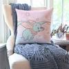 1Pc D-Dumbo Animated Character Pillow Case Square Pillow Bedroom Sofa Leisurecomfortcushioncar Living Room Home Decoration 40X40