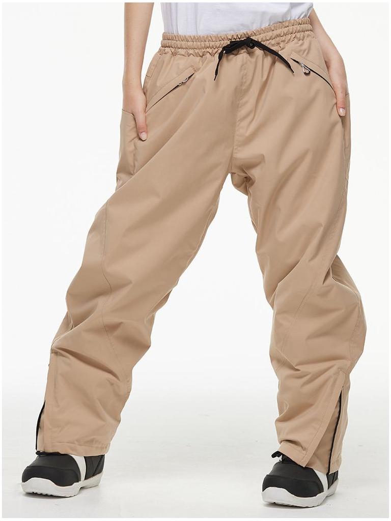 Unisex Waterproof Winter Ski Pants - Warm, Thick, Loose Fit