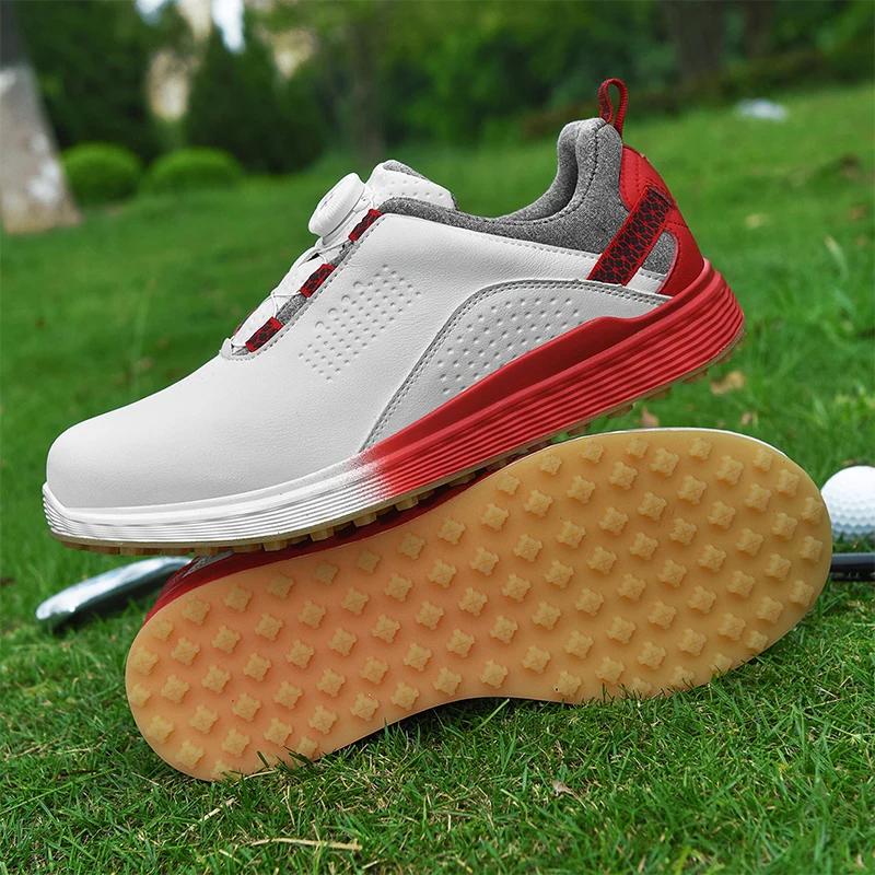Golf Shoes Men Comfortable Golf Sneakers Outdoor Women Walking Sports Footwears Anti Slip Athletic Golf Caddie Shoes 36-45