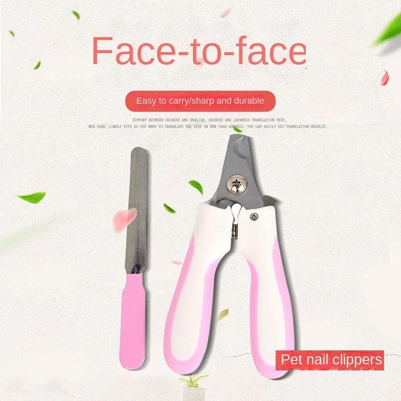 Hunde-Nagelknipser Groß Klein Edelstahl Hunde-Nagelknipser Set Hund Haustier Nagelknipser