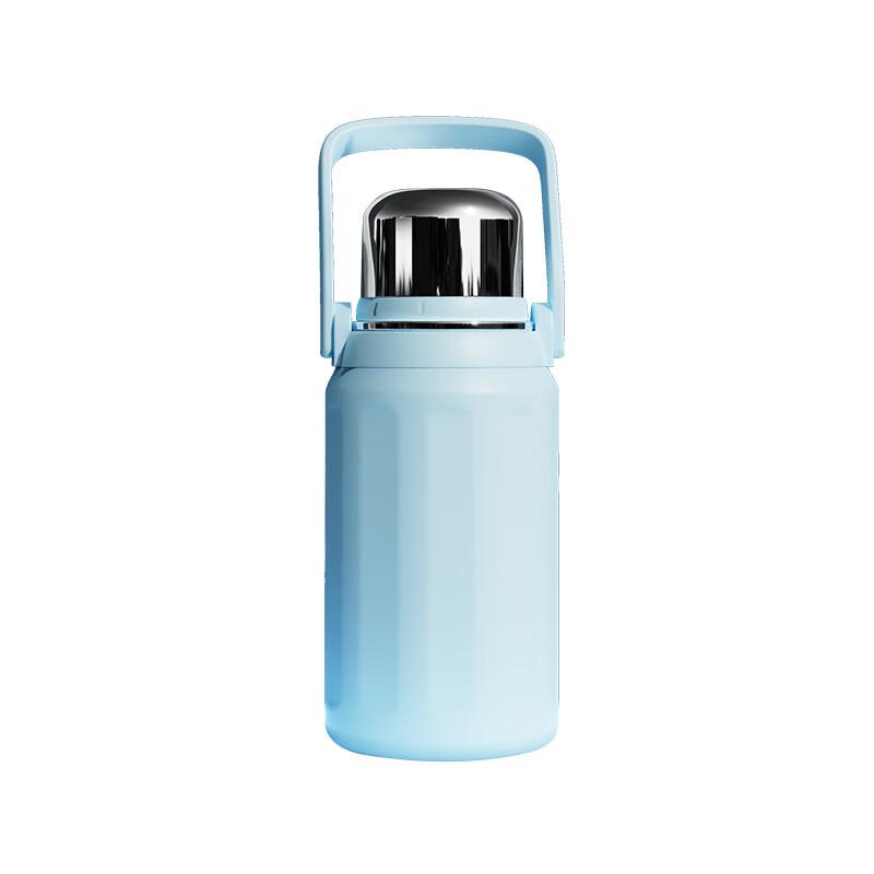 OLOEY Double Lid 316 Stainless Steel Portable Water Bottle