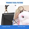 1PCS Double O Pening Swivel Keychain Clips Round Spring Clasp Hooks Snap Rings For Lanyards Crafts Camping Hiking Gift